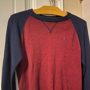 Tommy Hilfiger red and blue kids sweeter